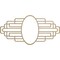 Ekena Millwork Elizabeth Wood Fretwork Pierced Ceiling Medallion, Birch, 24"W x 12"H x 6 5/8"IW x 11 3/8"IH x 1/4"T CMWP24X12X0250EBBI - alternate 1